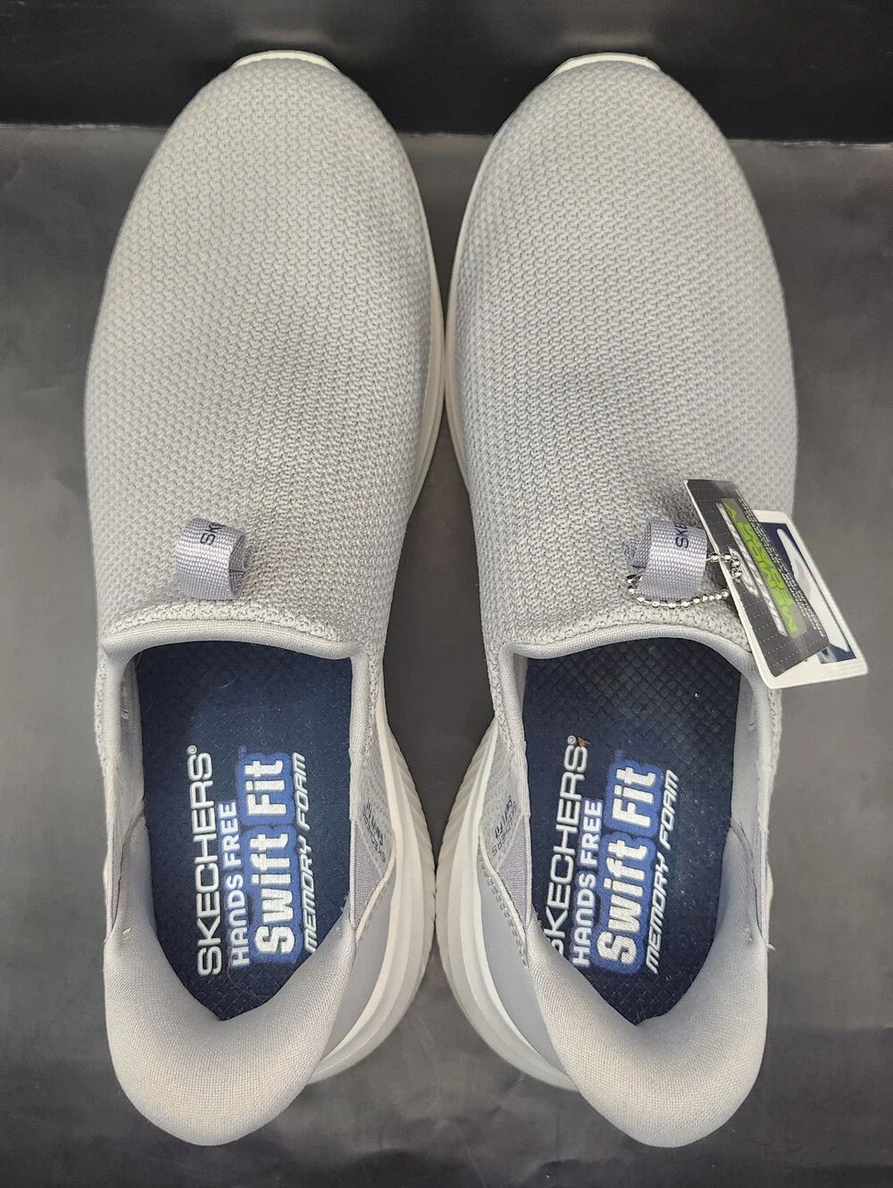 Skechers Hands Free Slip-ins Ultra Flex 3.0 Smooth Step sneakers in gray Size 10